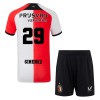 Maglia ufficiale Feyenoord Rotterdam Gimenez 29 Casa 2024-25 per Bambino